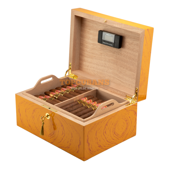 Global Brand Wooden Humidor 2024 (DAMAGED set)